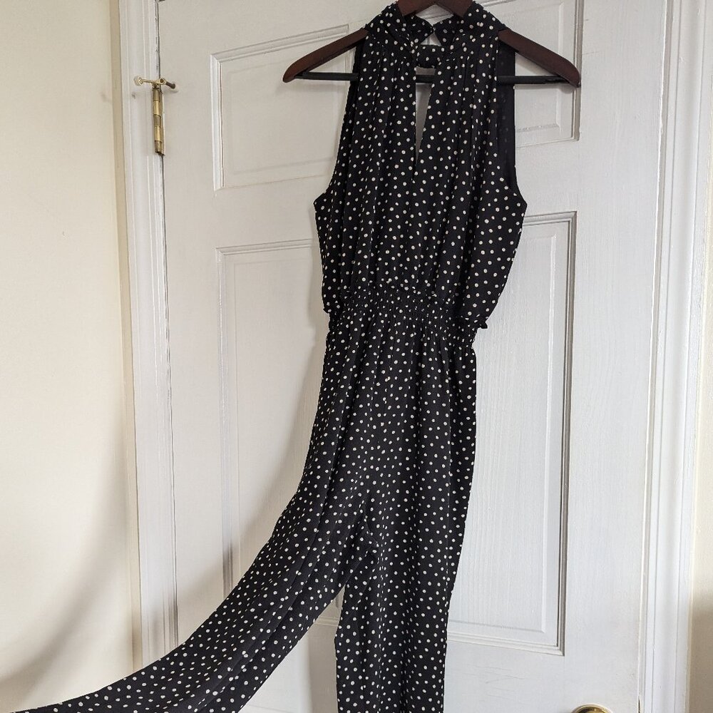 Max Studio Polka Dot Jumpsuit